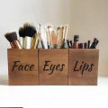 3Pcs Face Eyes and Lips Makeup Labels Box Bottle Sticker Decal Vinyl Home Decor. 