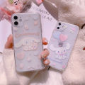 Transparent Cute Big-eared Dog Phone Case For iPhone 13 12 11 Pro Xs Max X Xr 7 8 Plus 12 13 Mini Shockproof Silicone Back Cover. 