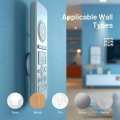 6PCS Magnetic Remote Control Holder, Wall Mount Remote Control Organizer, Much Stable, Self-Adhesive for Flat. 