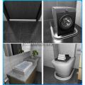 60-200CM Water Barrier Flexible Bathroom Water Stopper Flood Barrier Rubber Dam Silicon Water Blocker. 