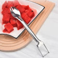 Quorrae Watermelon Cutter Easy-to-use Watermelon Slicer with Fork Convenient Double-ended Design for Quick Clean Cutting Perfect for Home Use Buy. 