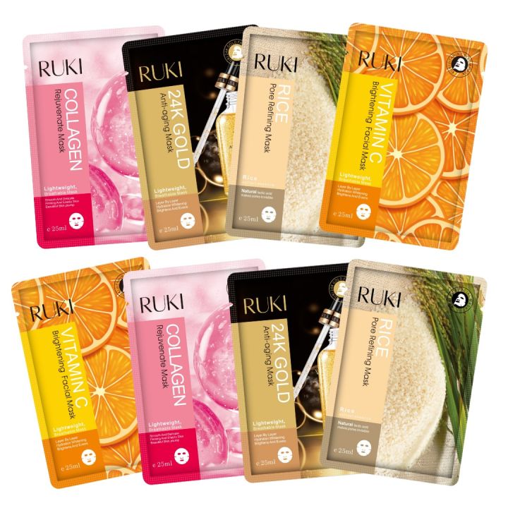 RUKI%20Facial%20Sheet%20Mask%20&%20Eye%20Mask%20Set%20%E2%80%93%20Collagen,%20Vitamin%20C,%20Rice,%2024K%20Gold%20&%20Eye%20Treatment%20%E2%80%93%20Hydrating,%20Brightening%20&%20Anti-Aging%20Skincare%20Pack%20(5%20Pcs)%20-%20Image%204