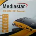 Mediastar MS-MINI1111 Forever H.265 Digital Satellite Receiver | Media star Receiver | Full HD Wi-Fi TV Receiver | Without Dish Receiver. 