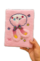 Fluffy Diary for Girls with Lock | Cute Aesthetic Plush Bunny Design Diary | Beautiful Fluffy Dairy for Girls and Kids | Simple and Decent Soft Cover Dairy | Best Friend Forever and Besties Gift | Beautiful Dairy for Girls Cute and  Aesthetic. 