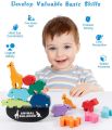 Wood Animal Balance Game - Animal Stacking Blocks for Kids , Animal Balance Training Puzzle Game Toy Kit for Preschool Gift. 