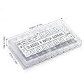 2000 Stück Edelstahl Brillen Uhr Reparatur Schraube Ersatz Kit Set. 