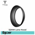 TTartisan 52mm Lens Hood Compatible with TTartisan 50mm f1.2 and 40mm f2.8 and other lenses with a filter size of 52mm. 