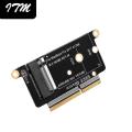 M.2 NVME SSD Convert Adapter for SSD Mac Book Pro 2016-2017 A1708 – Connector 22 + 34 Points. 