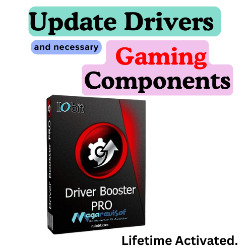 IObit Driver Booster Professional: Updates your computer's drivers .(Lifetime Activated)