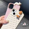 Lovely Lie Down Kitten Creative Cartoon DIY Cat 3D Doll Case Compatible for IPhone 16 11 15 12 14 13 Pro Max X XS Max XR 16 14 15 Plus Luxury Case. 