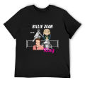 VIntage Billie Jean King T-shirt T-shirt sublime summer tops shirts men graphic. 