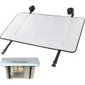 Sunscreen Aluminium Foil Air Conditioner Cover Silver Air Conditioner Protective Waterproof Dust Cover Outdoor. 