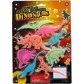 Luminous Dinosaur Toy Set - 8-Piece Glow-in-the-Dark Animals and Reptiles. 