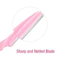 High-Quality Eyebrow Trimmer, Eyebrow Shaver, Blade, Eyebrow Shaper, Facial Hair Removal Tool, Women Beauty Makeup Tools, 3 Pcs.. 