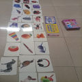 Flash Cards Alphabets ABC, Numbers 123, Urdu Alphabets Alif Bay Pay with Pictures For Toddlers Books for Kids Learning Education 5.0 inches x 7.5 inches Art# M247-Any-1Pkt-Toy-004. 