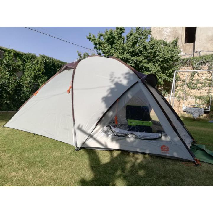 Spanish Camping Tent 3 to 5 Person Water and Heat Proof/imported sleeping  bag with compression bag