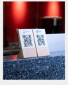 【linfang store】SVIAO Label Price Plate QR Code Wooden Coffee Restaurant Store Display Box Logo Shelf Customizable Logo. 