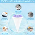 Flower Shape Washing Machine Cleaning Lint Hair Filter Remove Tool Mesh Bag - Multi. 