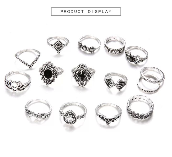 15%20pcs/set%20Silver%20Ring%20set%20women%20Wedding%20Anniversary%20rings%20for%20girls%20-%20Image%203