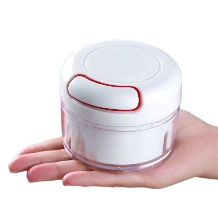 Mini Garlic Chopper, Multifunctional Hand Held Vegetable Chopper, Hand Pull String Food Chopper, Manual Food Processor
