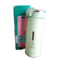 Glass Water Bottle 400ml – Vacuum Insulated, Leakproof & Durable – Ideal for School, Gym & Office – Trendy Hydration Bottle for Boys & Girls. 