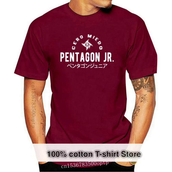 Tops For Man Adult T-Shirt Pentagon Jr Tees Lucha Libre Njpw O Neck Tee Mens Tops O-Neck Cool T Shirt Summer