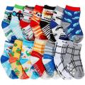 Pair Of 12 Multicolor Socks For New Born To 1 Year Old Unisex Babys. 