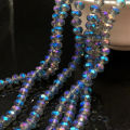8mm Crystal Beads String - 70-80 Beads for Jewelry Making & DIY Crafts | High-Quality Beads in Pakistan. 