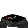 Smart Watch Ultra - 2.04" AMOLED Display, Bluetooth Calling, Fitness Tracker, Sports Modes, Heart Rate and Sleep Monitoring, IP68 Waterproof, 250mAh Battery, Compatible with Android and iOS. 