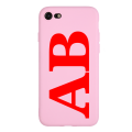 Custom Name Initials For iPhone 12 Pro Case DIY Letter SE 2020 Funda 8 Plus Luxury for iphone 11 Pro Max XR Cover X XS 6S 7 Plus. 