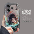 YYDS for Tecno Pova 6 Pro 5G Back Cover Demon Slayer Case Cream Texture Wavy Edge Soft Silicone Mobile Cover. 