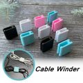 （New）[Featured] 1 Pc New Multi-purpoe imple Dek Data Cable Organizer / Mini UB Charging Cable Management Winder Clip / uitable for Home, Office, Car Cable Line Organize. 