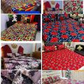 Printed Bedsheet Cotton Satton with Pillow Covers. 