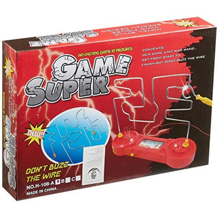 Planet T: SUPER GAME (DONT BUZZ THE WIRE) (H108)