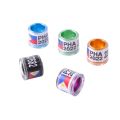 50/15 Pcs PHA Pigeon ring 2022 Pigeon foot ring Colored interior, pigeon foot ring with base Serial number PHA Pigeon. 