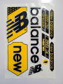 [3D] Embossed 2022 New Balance HERITAGE Cricket Bat Stickers [3D. 