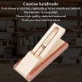 Customized Name Luxury Wooden Ballpoint Pen Gift Set with Wooden Business Pen Case Display, High Quality Office & School Pen. 