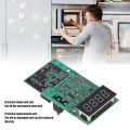 Microwave Electronic Control Board, Microwave Computer Board Microwave Oven Accessory ABS Aluminium for Maintenance. 