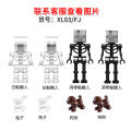 kids Toys11412 Minecraft Doll Toy Series Entity 303 Iron Puppet Steve Assembled Doll Animal Building Blocks Toy Bag Children birthday GIFT. 