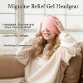 Multi-Color Gel Cover Migraine Relief Cap, Adjustable Cold/Hot Therapy Headband, Stress Relief Accessory. 