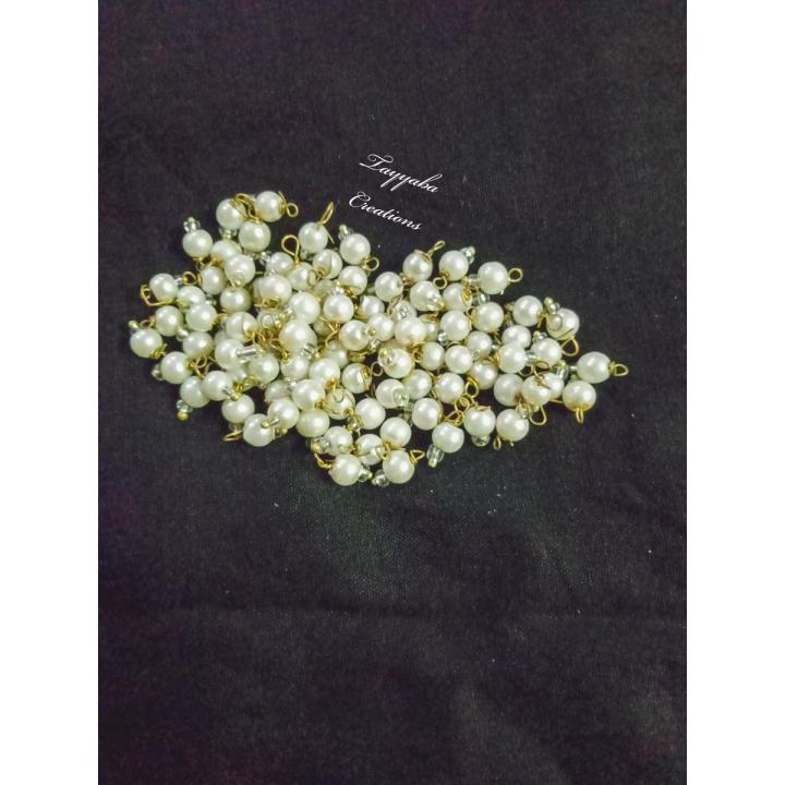150 PCs Hanging Pearls Loreals Pearls Hanging Beads Hanging Pearls For Crafting Projects