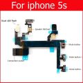 Genuine Mute Volume Power Flex Cable for iPhone 4 4S 5 5S 5C SE Volume power switch on/off button flex ribbon replacement parts. 