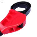 Rubber Strap Wrench Industrial Accessories Adjustable Wrench for Plumbing Truck. 