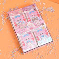 Cut free Kulomi Yu Gui Gou Dou Ben Quiet Paste Paper Book Pinch Fun Children's Girl DIY Toy. 
