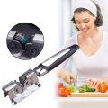 Knife Sharpener Grinder Ergonomic Handle Wheel Sharpening Design. 