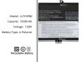 New Laptop Notebook 4 Cell  Battery For   Len  IdeaPad YOGA 530S-14ARR Series P/N L17M4PB0  (7.68V 5780mAh  45Wh). 