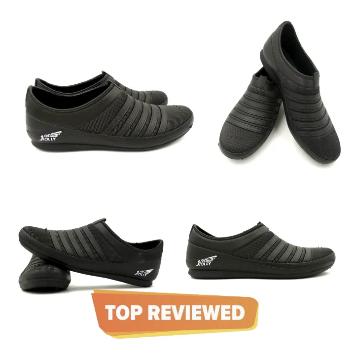 Comfortable%20Rubber%20Jolly%20shoes%20for%20men%20softy%20and%20light%20weight%20Black%20Sneakers%20-%20Image%204