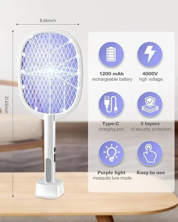 PRESTO%20Original%20Rechargeable%20Mosquito%20Killer%20Racket%20%E2%80%93%20Powerful%20Electric%20Bug%20Zapper%20with%20UV%20Light%20&%20Stand%20%7C%20Portable,%20Safe%20&%20Effective%20for%20Home%20&%20Outdoor%20Use%20-%20Image%205