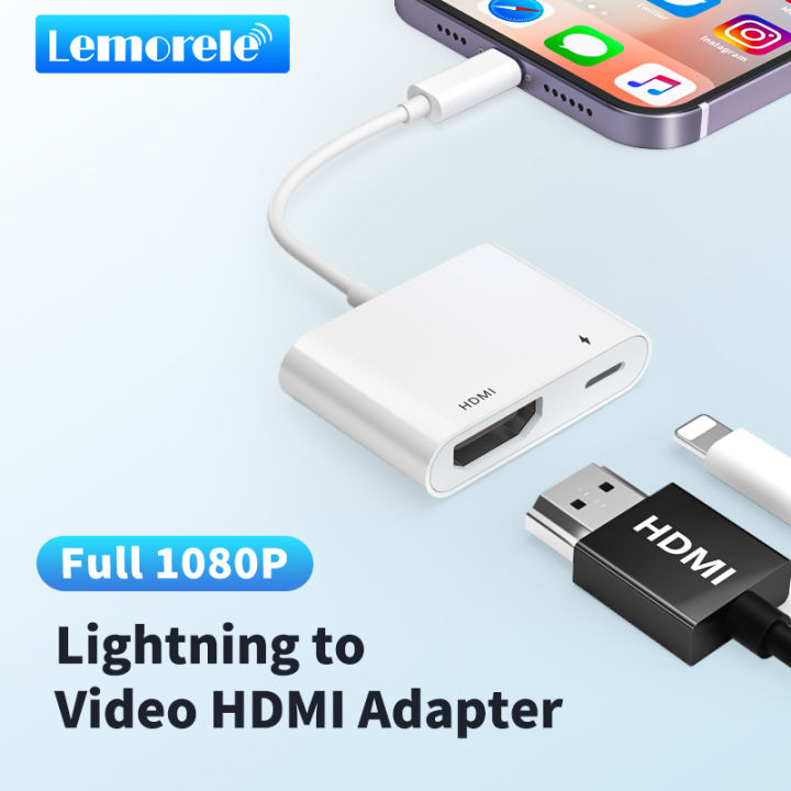 Ios Hdmi Connector Ipad To Tv Lightning Hdmi Adapter For Iphone To