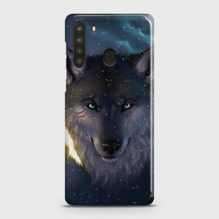 Samsung Galaxy A21 Cover - SkinLee HQ Hard Case - Dire Abstract Galaxy - SKINLEE-685-1-654-455